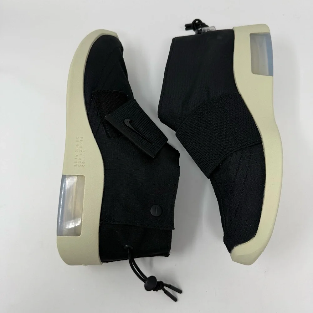 NIB Nike‎ Air x Fear of God Moc Black Fossil M7/W8.5